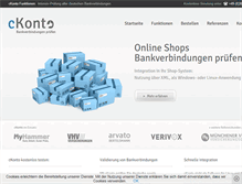 Tablet Screenshot of ckonto.de